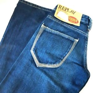 Replay Women's Blue Denim Jeans, W24-L34